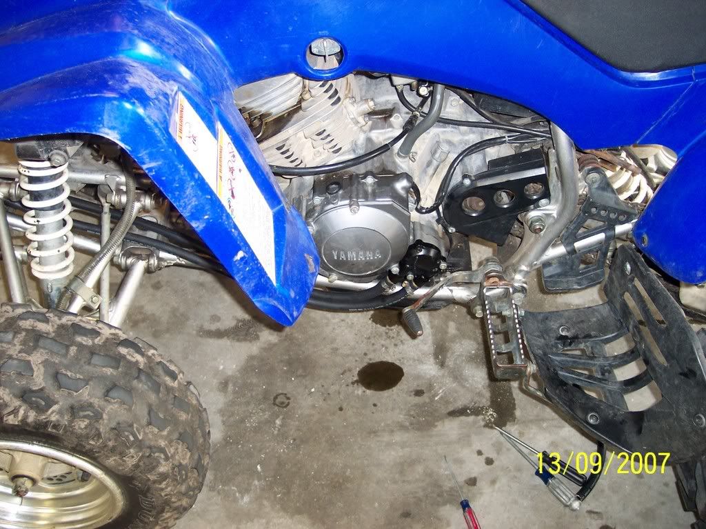 Oil cooler setup... Yamaha Raptor 350 ATV & Warrior Quad Forum